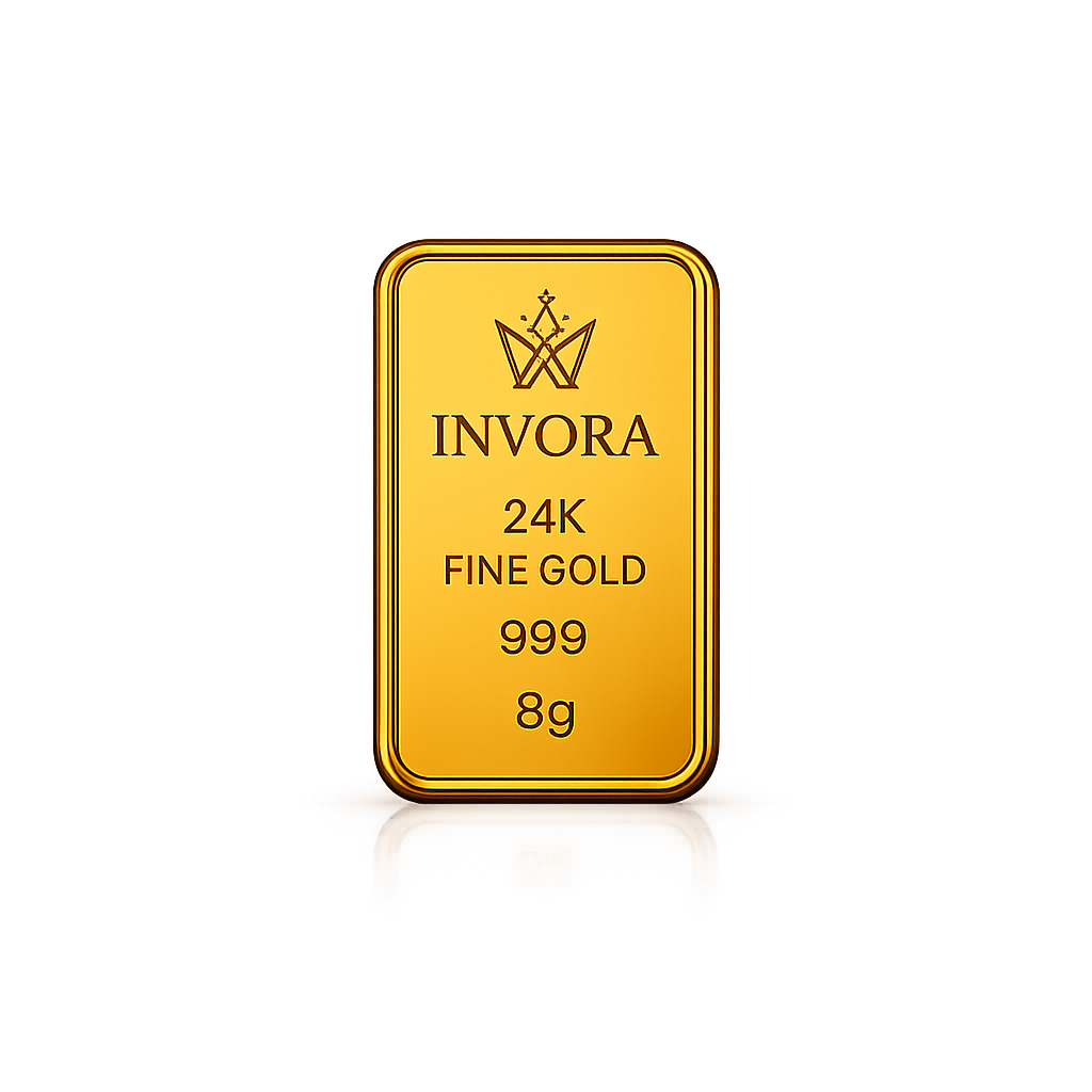 24K Gold Bar 8g